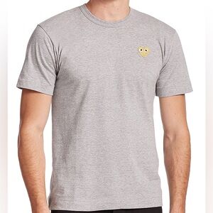 Comme Des Garçons Play embroidered cotton Tee medium unisex